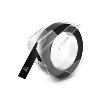 Taśma DYMO do wytłaczarek czarna 9mmx3m